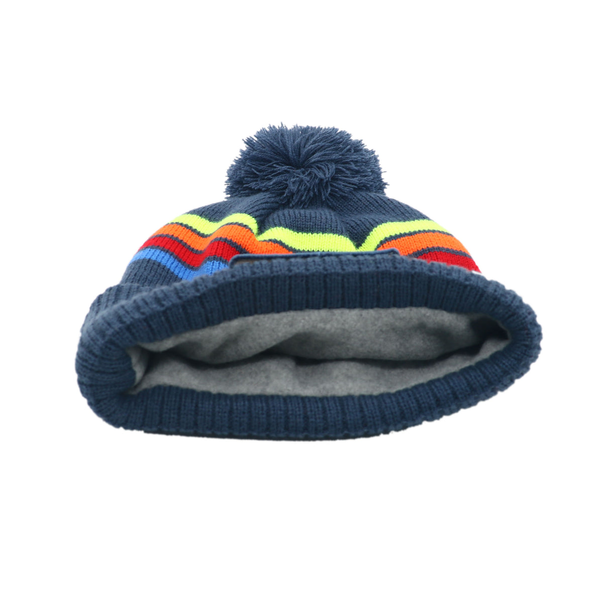 Charleston: Nantucket Winter Hat (Navy with Stripes)