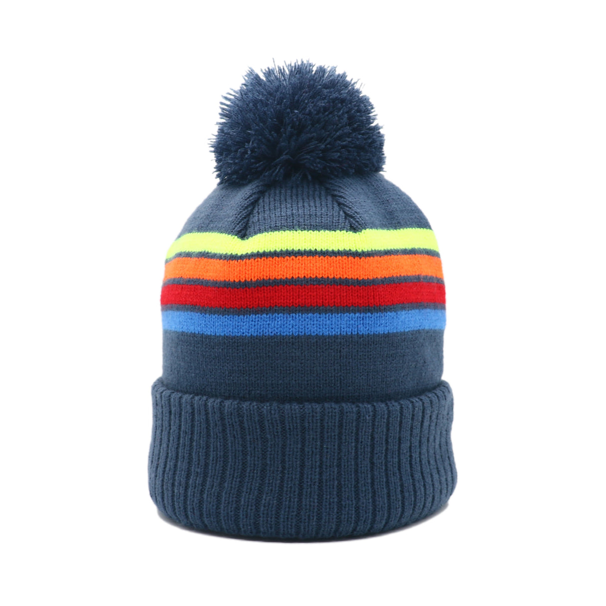 Charleston: Nantucket Winter Hat (Navy with Stripes)