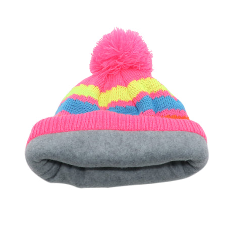 2024 Grant: Nantucket Wavy Winter Hat - Neon Pink