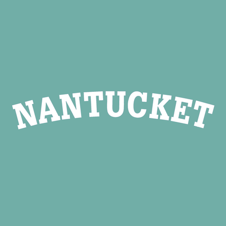 Nantucket Hoody Sweatshirt (Teal Green, White)