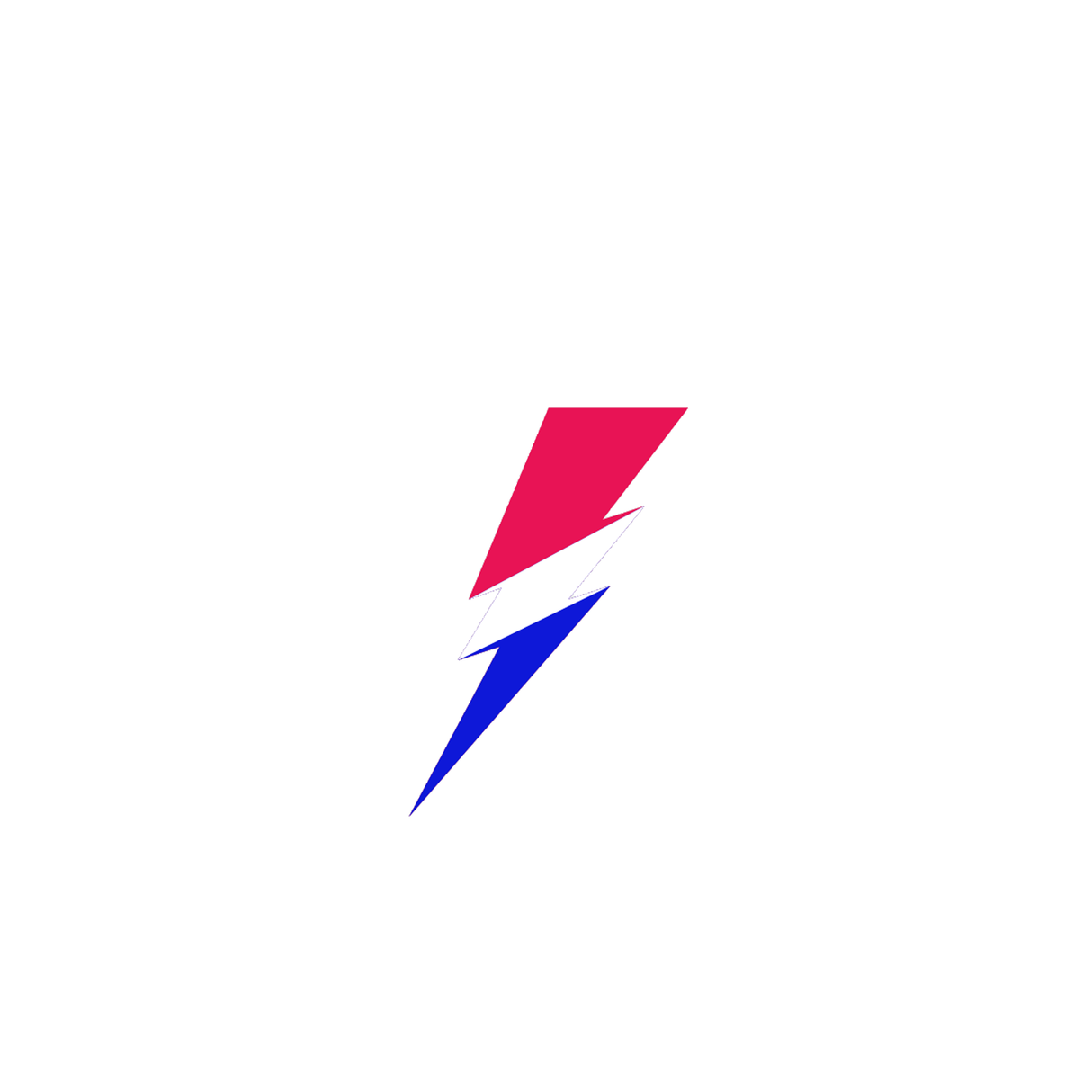 Lighting Bolt Velcro Patch (Small) (USA)