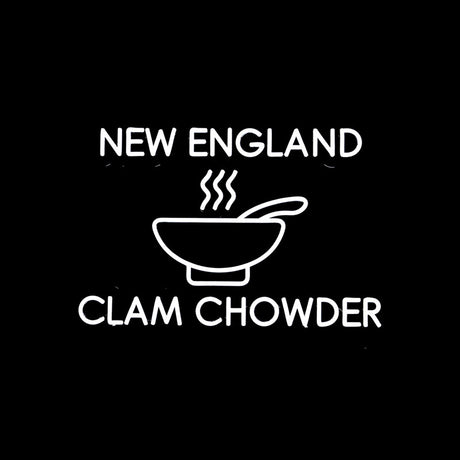 Clam Chowder Neon Sign