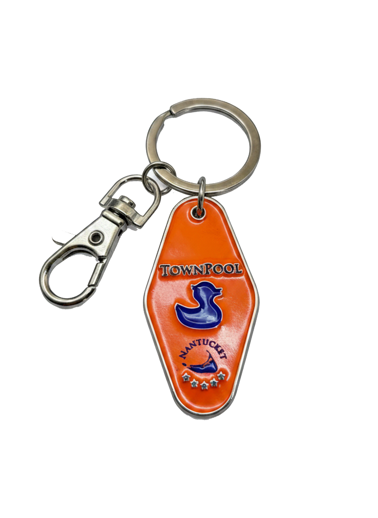Orange - Great Power - Keychain (Metal)