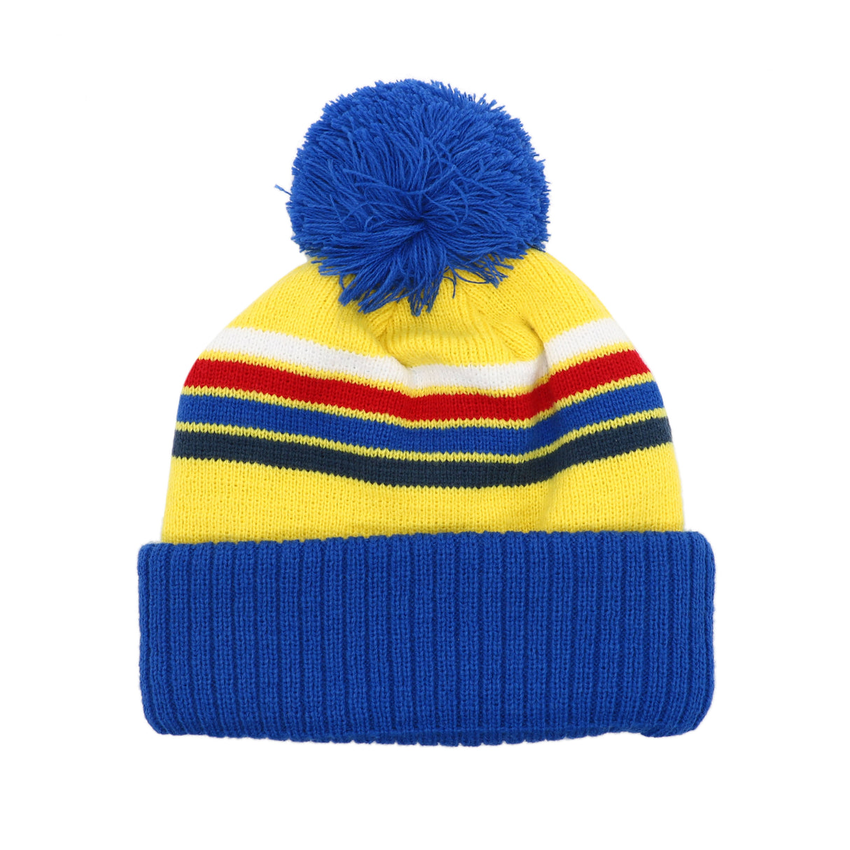 Sardines: Nantucket Winter Hat (Neon Yellow with Stripes)