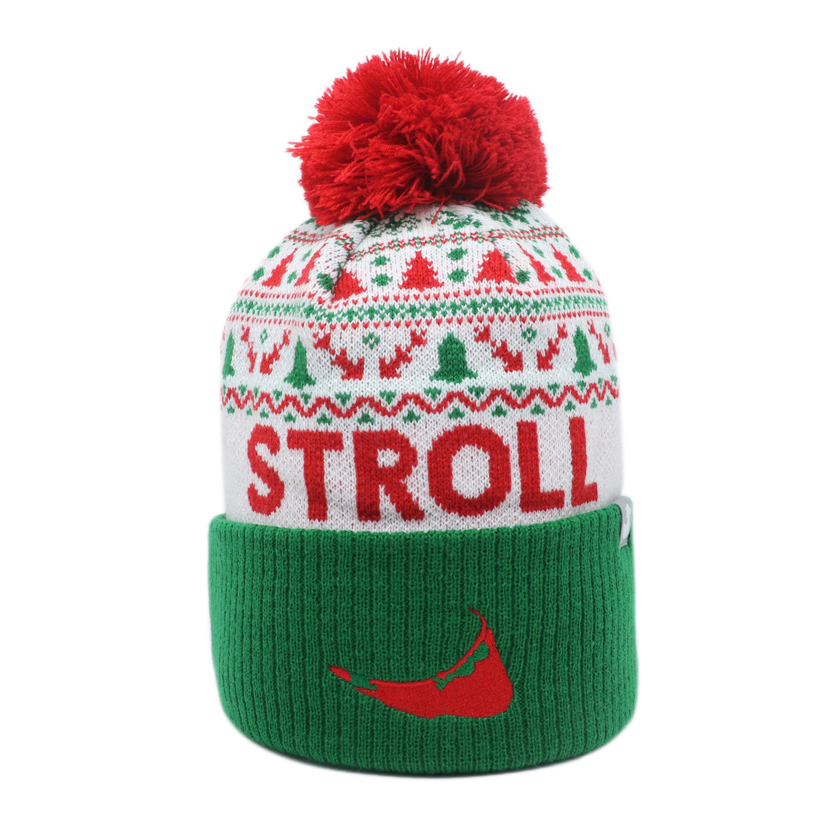Green Nantucket Stroll Winter Hat