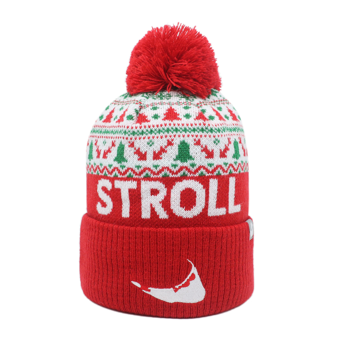 Red Nantucket Stroll Winter Hat