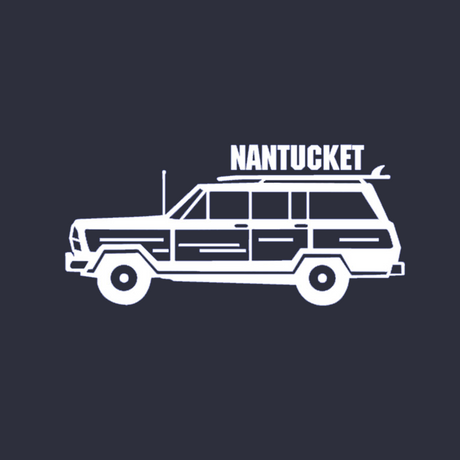 Children's Woody Crewneck (Navy, White)