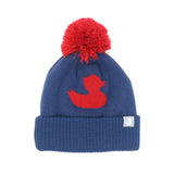 2024 YOUTH Monomoy: TownPool Winter Hat (Navy with Red)