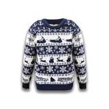 Youth Navy Christmas Sweater