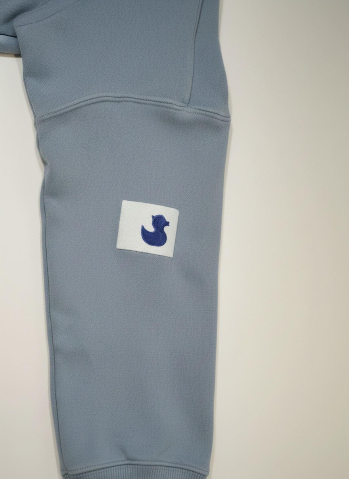 Townpool Navy Duck Blue Sweatshirt Navy with Arm Patch (Blue, Navy)