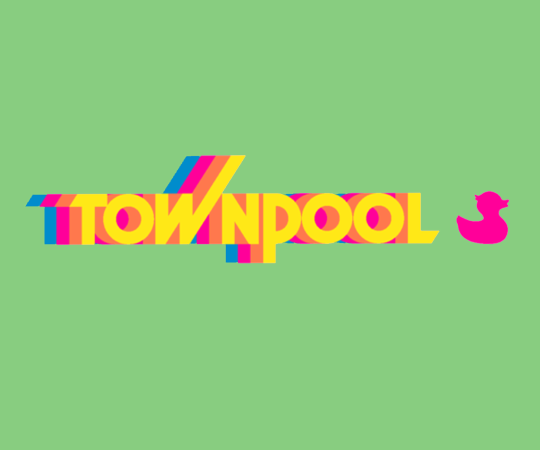 Youth Townpool Retro Lime Green Short Sleeve