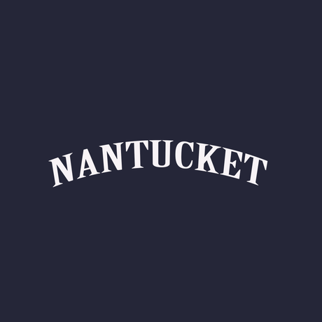 Nantucket Hoody Sweatshirt (Navy, White)