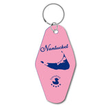Nantucket Red - Safe in the Harbor - Keychain