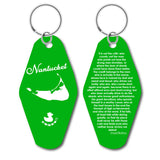 Man in the Arena - Green Keychain