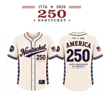 Nantucket 250 Baseball Jersey (White)