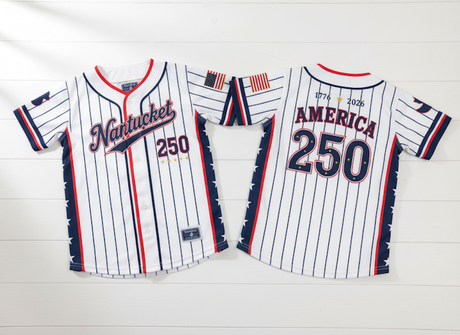 Nantucket 250 Baseball Jersey (White)