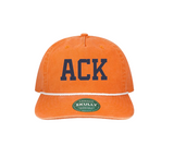ACK Trucker Hat with Rope (Orange,White,Navy)