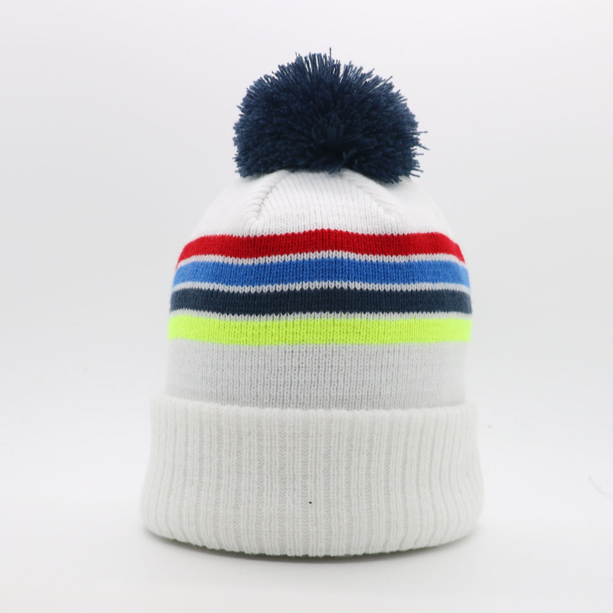 Atlanta: Nantucket Winter Hat (White with Stripes)