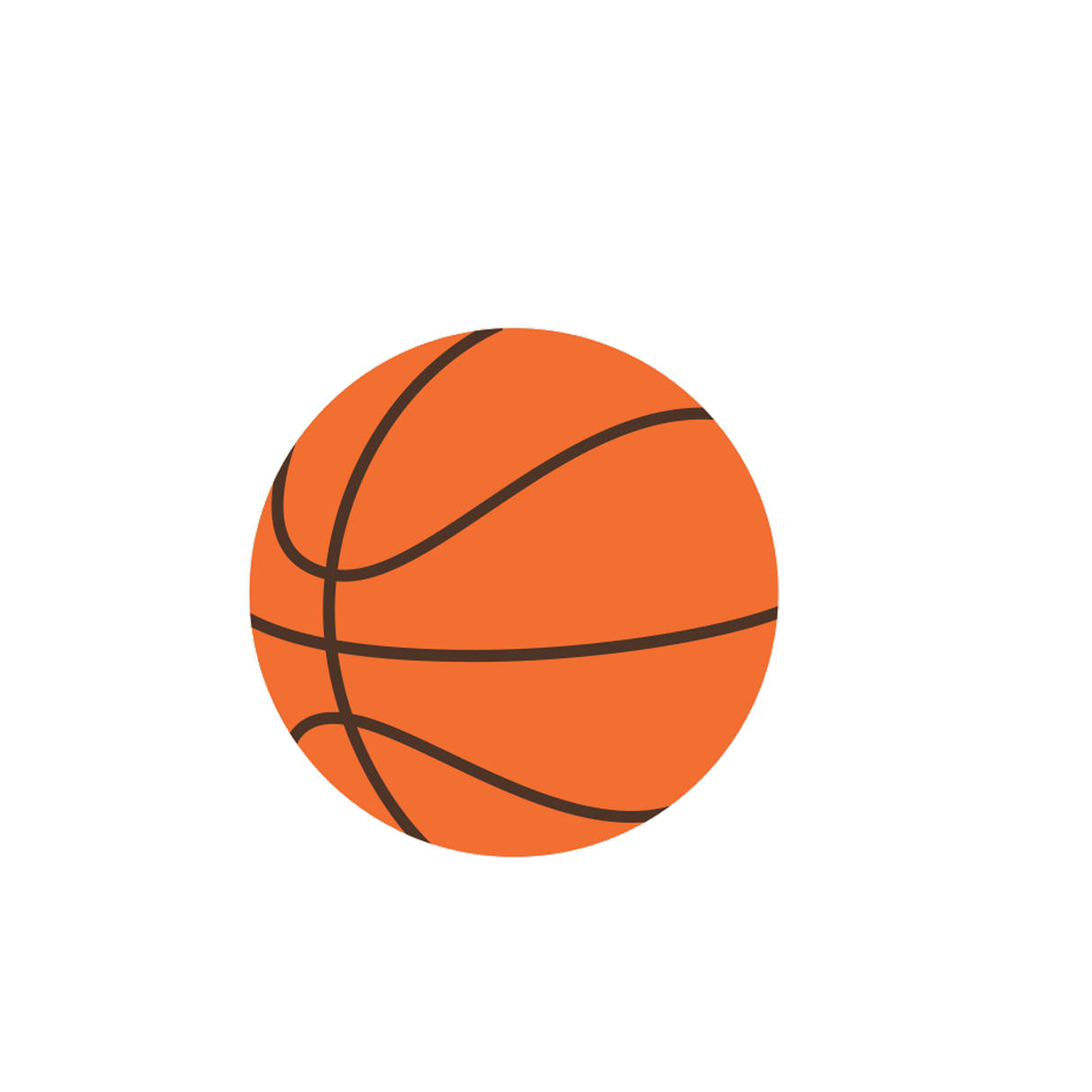 BasketBall Velcro Patch (Small)