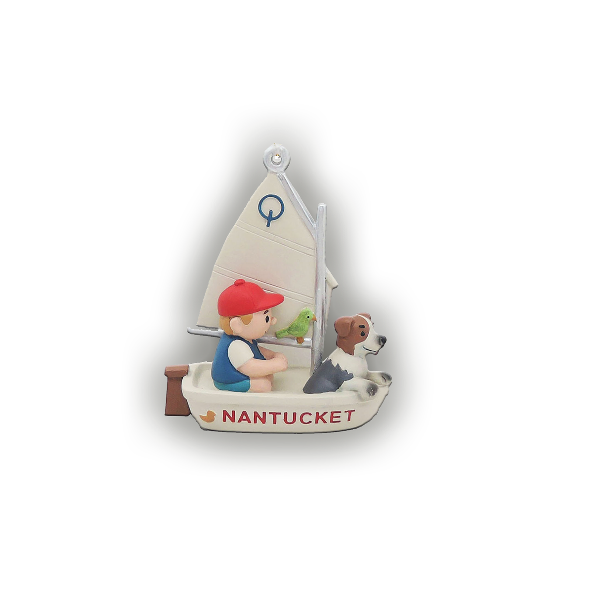 Boy Sailing  Ornament