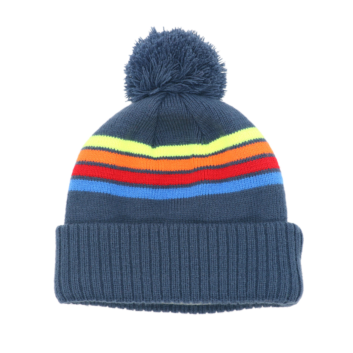 Charleston: Nantucket Winter Hat (Navy with Stripes)