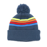 Charleston: Nantucket Winter Hat (Navy with Stripes)