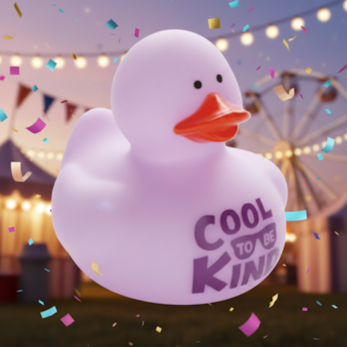 Cool to be Kind Rubber Duck