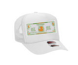 Townpool Duck Buck Trucker Hat (White, White)