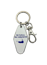 Duck Challenge - Be Curious - Keychain (Metal)