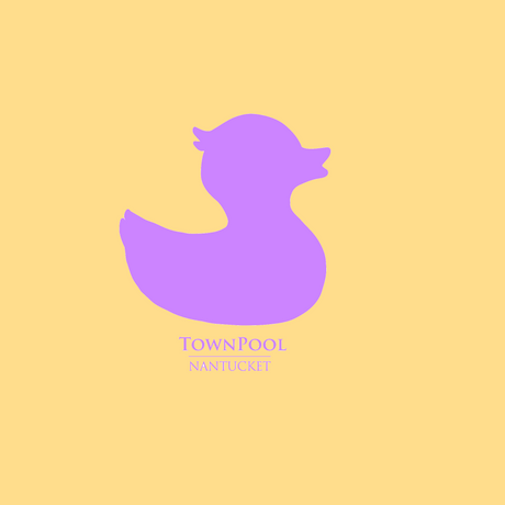 Children's  Purple Duck Yellow Tee Shirt