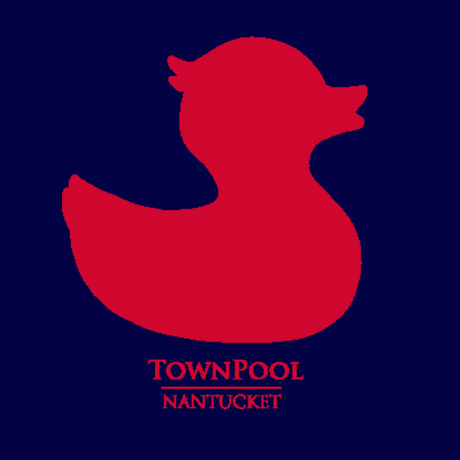 Townpool Red Duck Navy Sweatshirt Navy, Red)