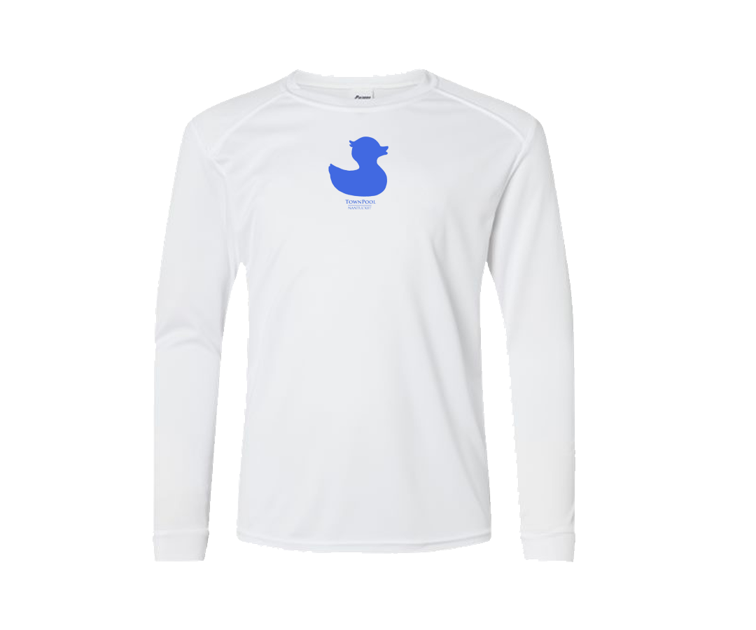 Townpool Blue Duck Long Sleeve Beach Shirt