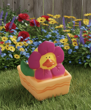 Flower Pot Rubber Duck