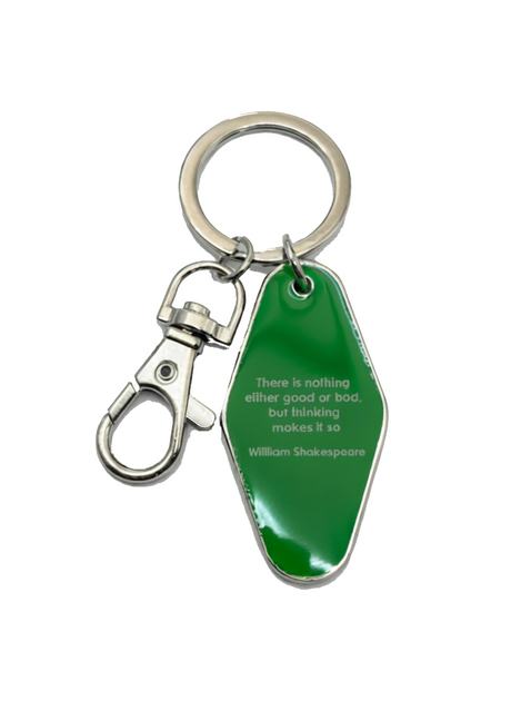Nantucket Golf - Thinking Makes it So - Keychain (Metal)