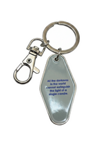 Grey- The Light - Nantucket Keychain (Metal)