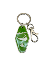 Man in the Arena - Green Keychain (Metal)