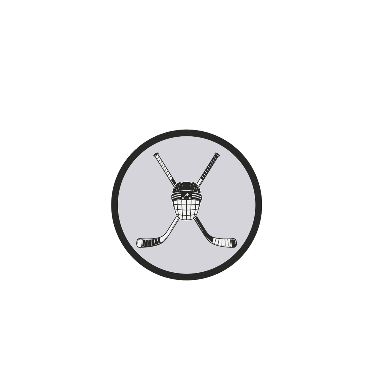 Hockey Sticks Velcro Patch (Small)