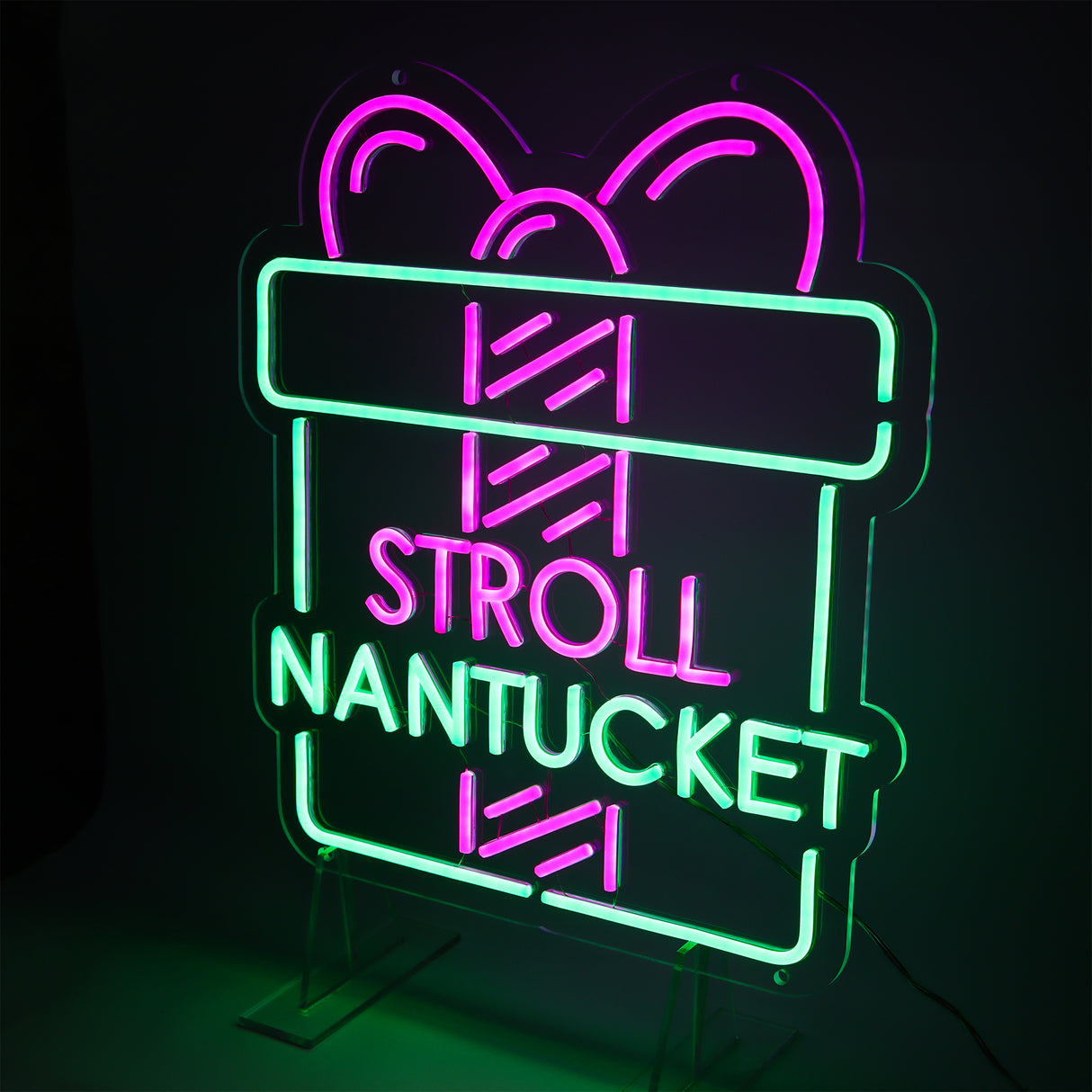 Stroll Present Neon Sign
