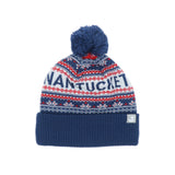 2024 Monroe Nantucket Winter Hat (Navy Nordic)