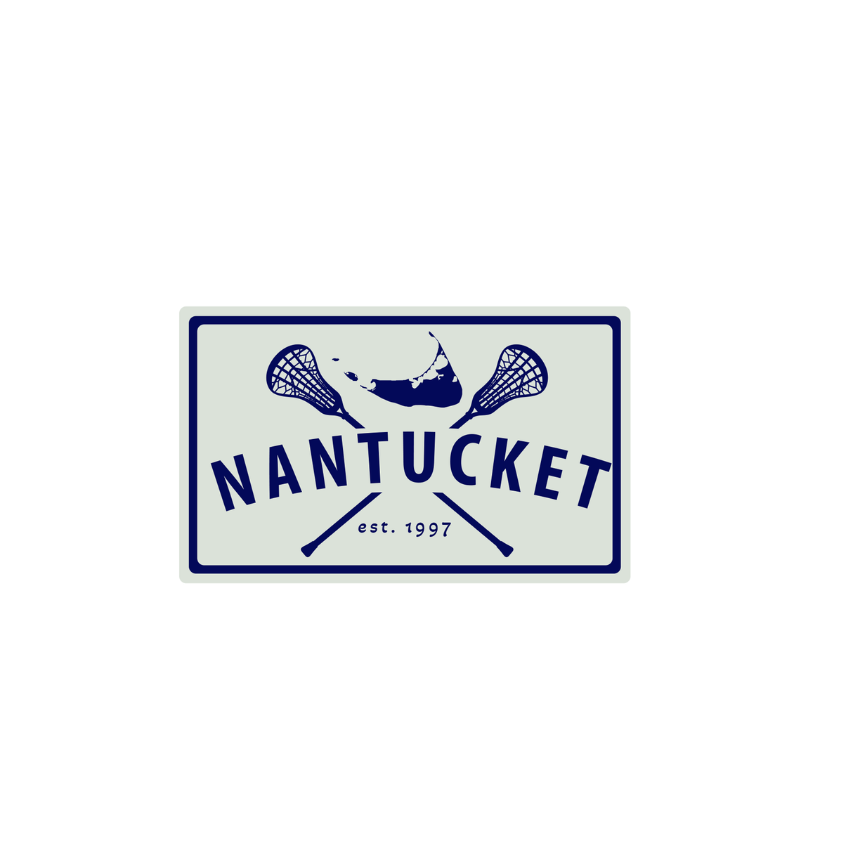 Nantucket Lacrosse Velcro Patch