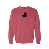 Townpool Nantucket Red Duck Crewneck (Nantucket Red, Navy)