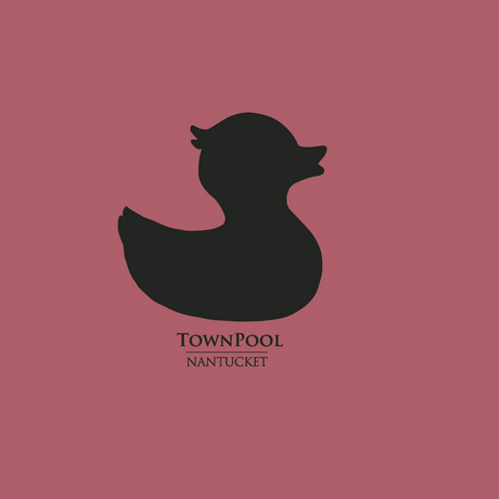 Townpool Nantucket Red Duck Crewneck (Nantucket Red, Navy)