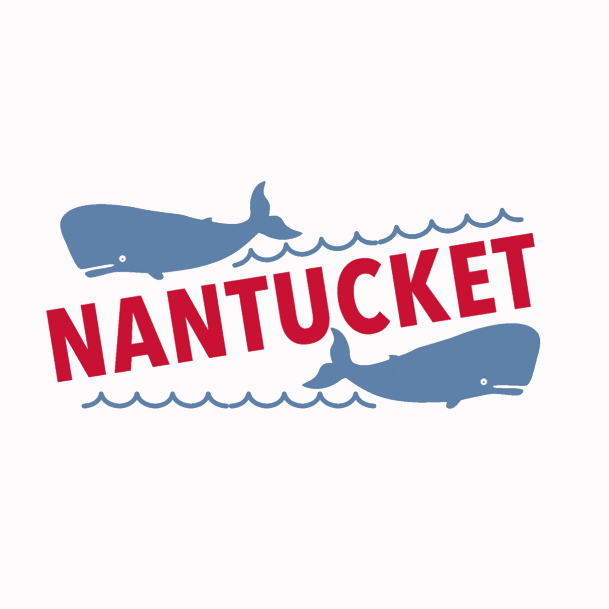 White Nantucket Whale Hat with Rope (White/White)