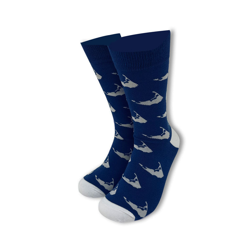 Navy Nantucket Socks – TownPool
