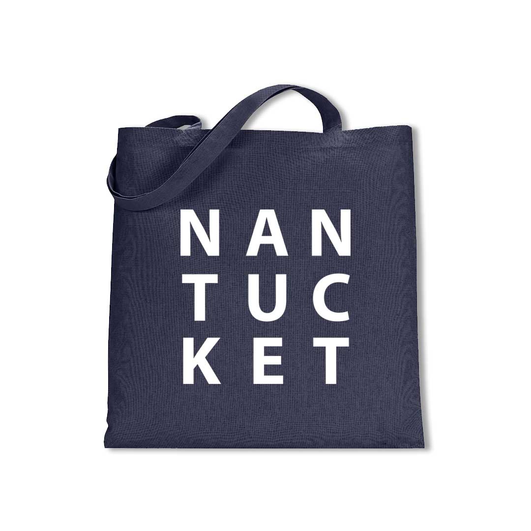 Stacked Nantucket Canvas Tote