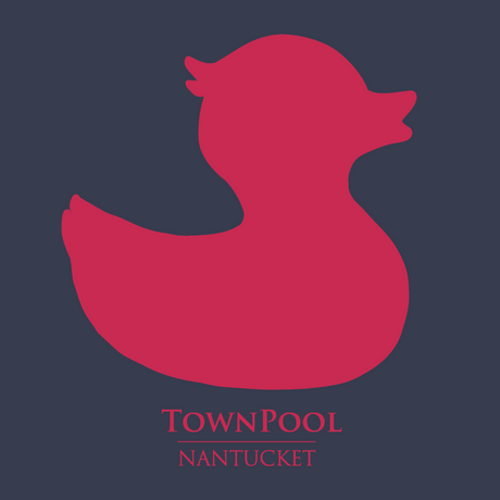 Children's Duck Crewneck (Navy, Red)