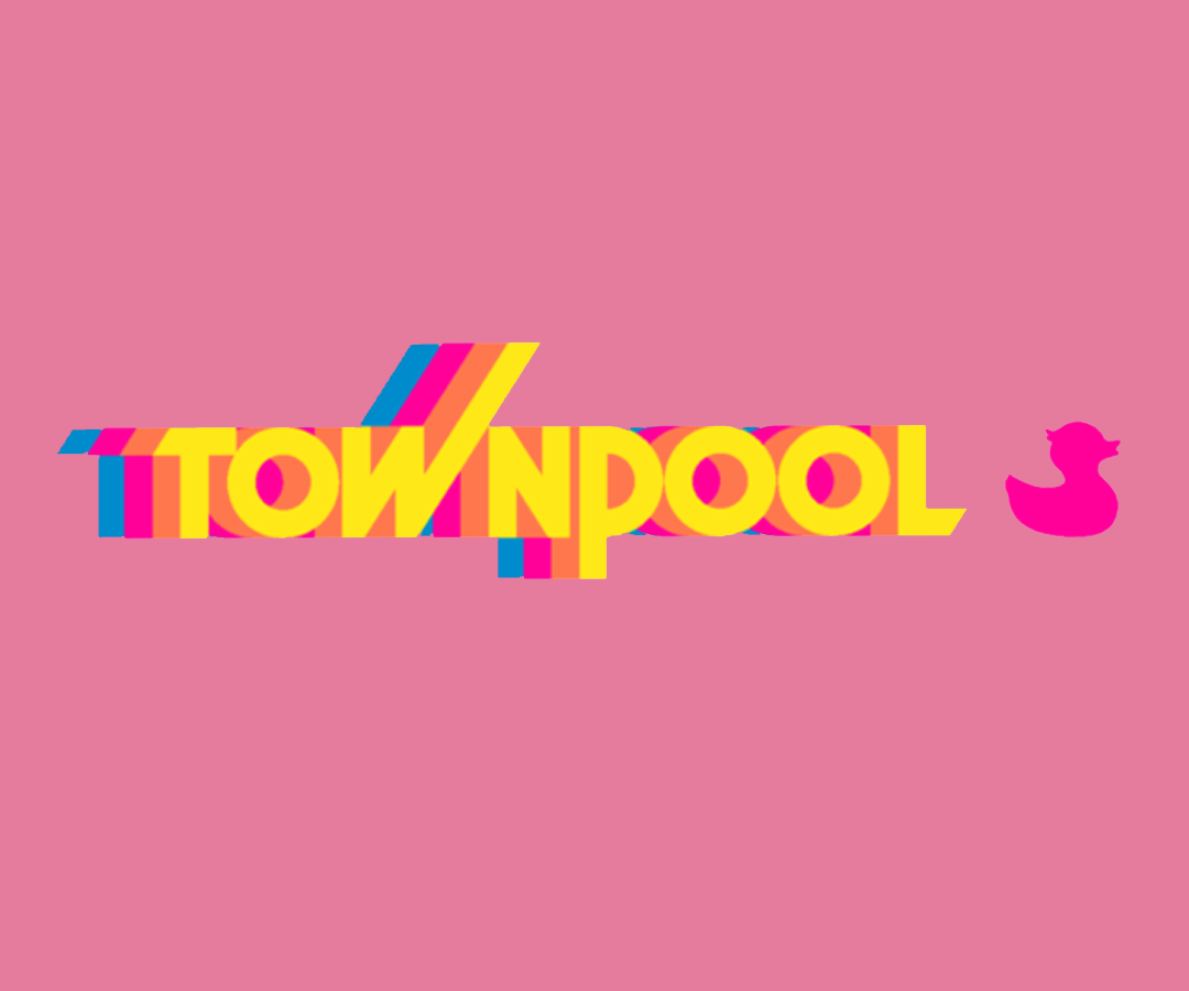 Townpool Youth Retro Short Sleeve (Pink,Yellow)