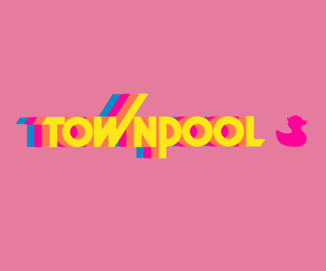 Townpool Youth Retro Short Sleeve (Pink,Yellow)