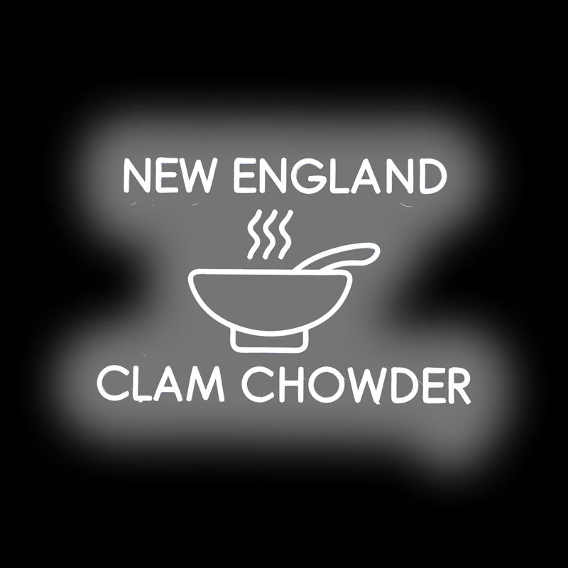 Clam Chowder Neon Sign