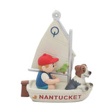 Boy Sailing  Ornament